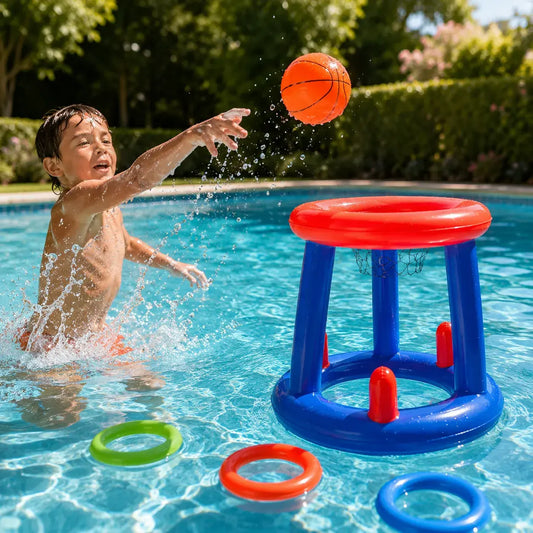 Marlo™ Inflatable Pool Basketball Hoop